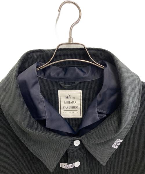Maison MIHARA YASUHIRO（メゾン ミハラ ヤスヒロ）Maison MIHARA YASUHIRO (メゾン ミハラ ヤスヒロ) OVER SHIRTS ネイビー サイズ:46の古着・服飾アイテム