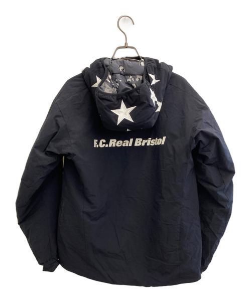 F.C.R.B.（エフシーレアルブリストル）F.C.R.B. (エフシーレアルブリストル) REVERSIBLE TEAM PADDED JACKET ブラック サイズ:Mの古着・服飾アイテム