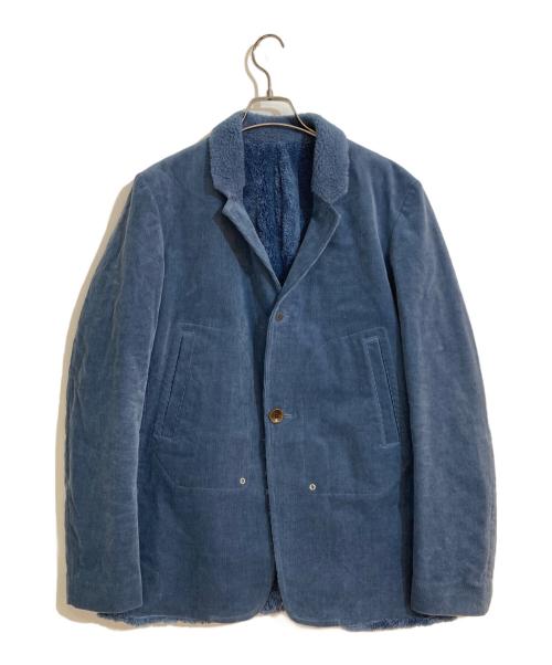 UNDERCOVERISM（アンダーカバーイズム）UNDERCOVERISM (アンダーカバーイズム) 裏ボアストレッチコーデュロイジャケット ブルー サイズ:3の古着・服飾アイテム