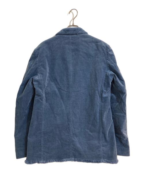 UNDERCOVERISM（アンダーカバーイズム）UNDERCOVERISM (アンダーカバーイズム) 裏ボアストレッチコーデュロイジャケット ブルー サイズ:3の古着・服飾アイテム
