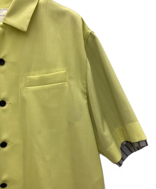 sacai（サカイ）sacai (サカイ) Suiting Shirt イエロー サイズ:2の古着・服飾アイテム