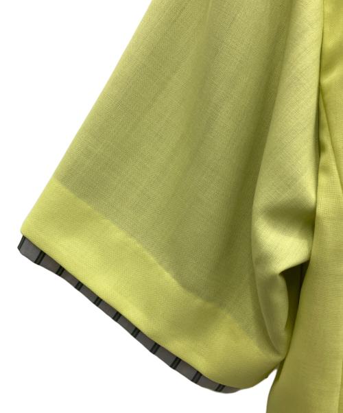 sacai（サカイ）sacai (サカイ) Suiting Shirt イエロー サイズ:2の古着・服飾アイテム