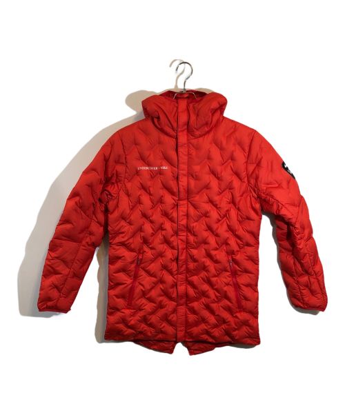 NIKE（ナイキ）NIKE (ナイキ) UNDERCOVER (アンダーカバー) 3レイヤーフィッシュテールパーカ レッド サイズ:SIZE Lの古着・服飾アイテム