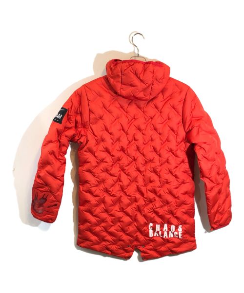 NIKE（ナイキ）NIKE (ナイキ) UNDERCOVER (アンダーカバー) 3レイヤーフィッシュテールパーカ レッド サイズ:SIZE Lの古着・服飾アイテム