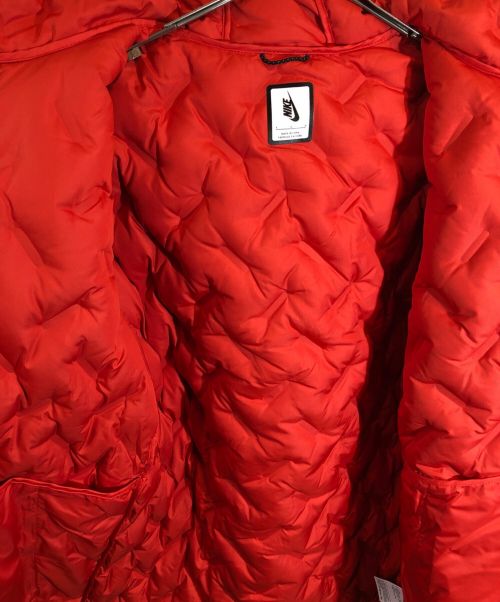 NIKE（ナイキ）NIKE (ナイキ) UNDERCOVER (アンダーカバー) 3レイヤーフィッシュテールパーカ レッド サイズ:SIZE Lの古着・服飾アイテム