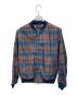 BEAMS PLUS（ビームスプラス）の古着「コーデュロイ チェック スポーツ ブルゾン」｜ネイビー×オレンジ