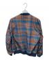 BEAMS PLUS (ビームスプラス) コーデュロイ チェック スポーツ ブルゾン ネイビー×オレンジ サイズ:S：6000円