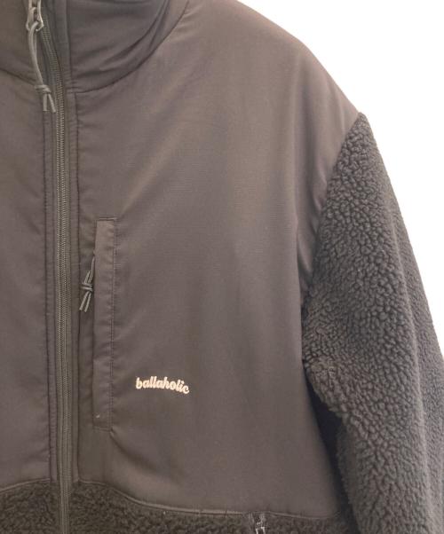 ballaholic（ボーラホリック）ballaholic (ボーラホリック) Logo Boa Jacket ブラック サイズ:XLの古着・服飾アイテム