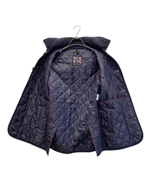 LAVENHAM（ラベンハム）LAVENHAM (ラベンハム) キルティングコート パープル サイズ:34の古着・服飾アイテム