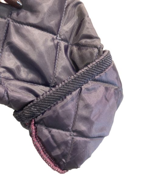 LAVENHAM（ラベンハム）LAVENHAM (ラベンハム) キルティングコート パープル サイズ:34の古着・服飾アイテム
