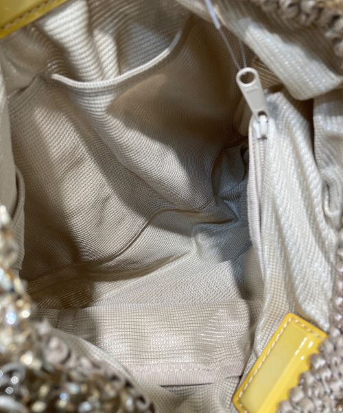 ANTEPRIMA（アンテプリマ）ANTEPRIMA (アンテプリマ) 2WAYワイヤーバッグ ベージュの古着・服飾アイテム