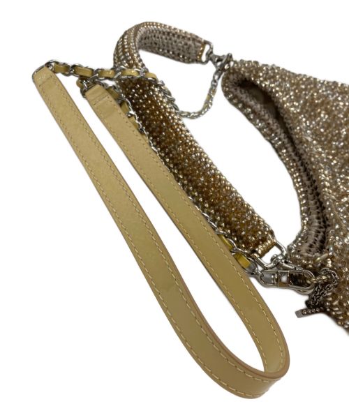 ANTEPRIMA（アンテプリマ）ANTEPRIMA (アンテプリマ) 2WAYワイヤーバッグ ベージュの古着・服飾アイテム