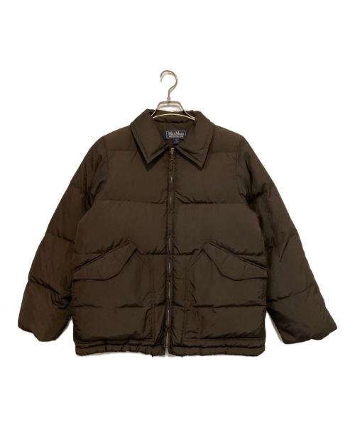 Max Mara WEEK END LINE（マックスマーラ ウイークエンドライン）Max Mara WEEK END LINE (マックスマーラ ウイークエンドライン) ダウンジャケット ブラウン サイズ:40の古着・服飾アイテム