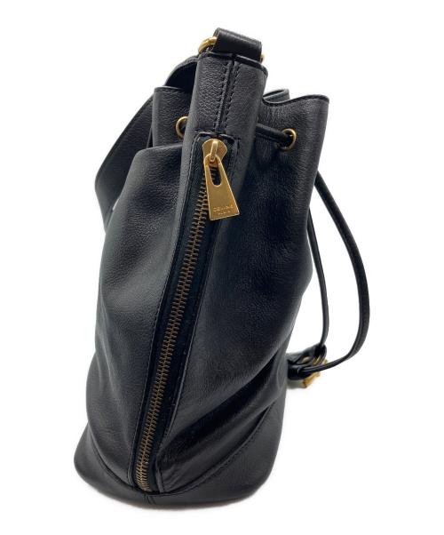 CELINE（セリーヌ）CELINE (セリーヌ) ショルダーバッグ ブラックの古着・服飾アイテム