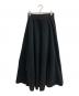ATON（エイトン）の古着「POLARTEC FLEECE CIRCLE SKIRT」｜ブラック