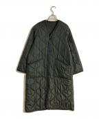 HYKEハイク）の古着「QUILTED LINER COAT/キルティングライナーコート」｜カーキ