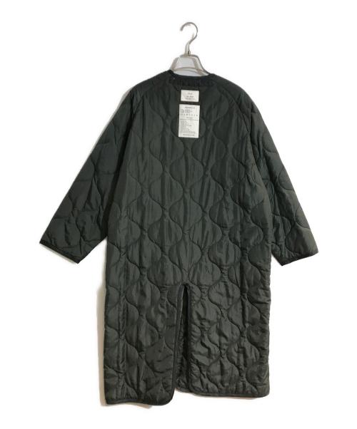 HYKE（ハイク）HYKE (ハイク) QUILTED LINER COAT/キルティングライナーコート カーキ サイズ:Mの古着・服飾アイテム