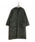 HYKE（ハイク）の古着「QUILTED LINER COAT/キルティングライナーコート」｜カーキ