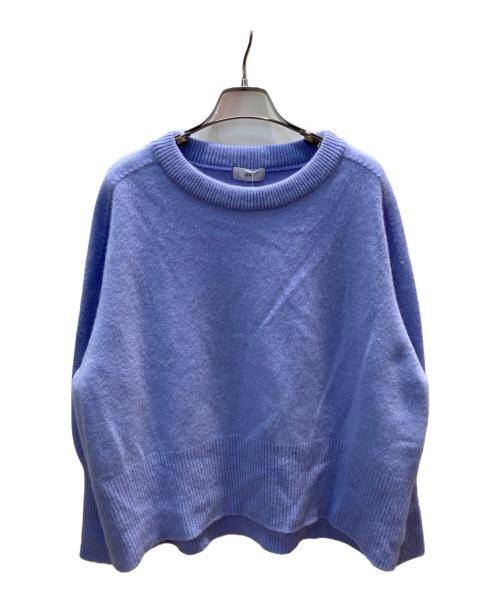 IENA（イエナ）IENA (イエナ) アンゴラミックスワイドプルオーバー ブルー サイズ:F 未使用品の古着・服飾アイテム