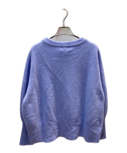 IENA（イエナ）IENA (イエナ) アンゴラミックスワイドプルオーバー ブルー サイズ:F 未使用品の古着・服飾アイテム