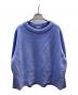 IENA（イエナ）の古着「アンゴラミックスワイドプルオーバー」｜ブルー