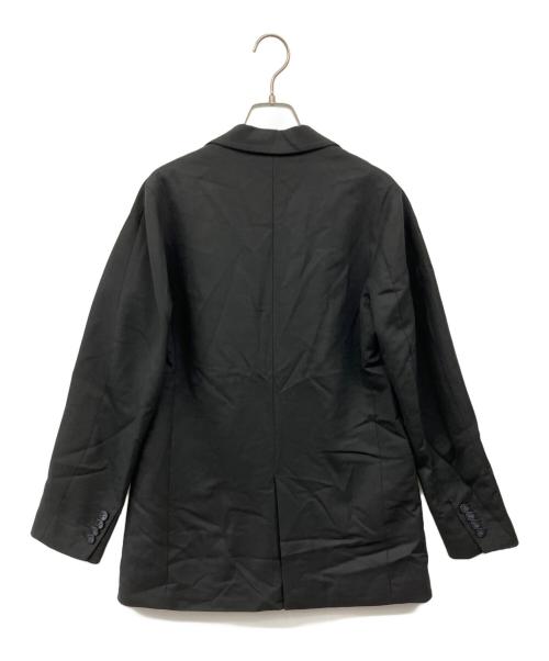 Demi-Luxe Beams（デミルクス ビームス）Demi-Luxe BEAMS (デミルクス ビームス) 二重織り テーラードジャケット ブラック サイズ:36の古着・服飾アイテム