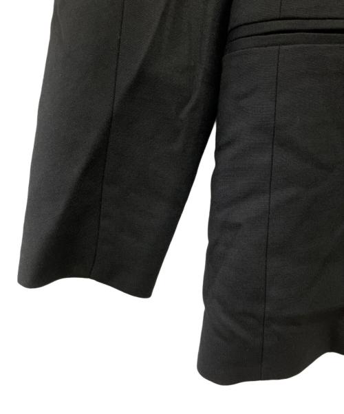 Demi-Luxe Beams（デミルクス ビームス）Demi-Luxe BEAMS (デミルクス ビームス) 二重織り テーラードジャケット ブラック サイズ:36の古着・服飾アイテム