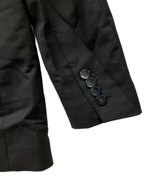 Demi-Luxe Beams（デミルクス ビームス）Demi-Luxe BEAMS (デミルクス ビームス) 二重織り テーラードジャケット ブラック サイズ:36の古着・服飾アイテム