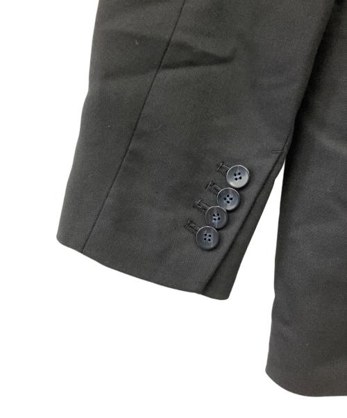 Demi-Luxe Beams（デミルクス ビームス）Demi-Luxe BEAMS (デミルクス ビームス) 二重織り テーラードジャケット ブラック サイズ:36の古着・服飾アイテム