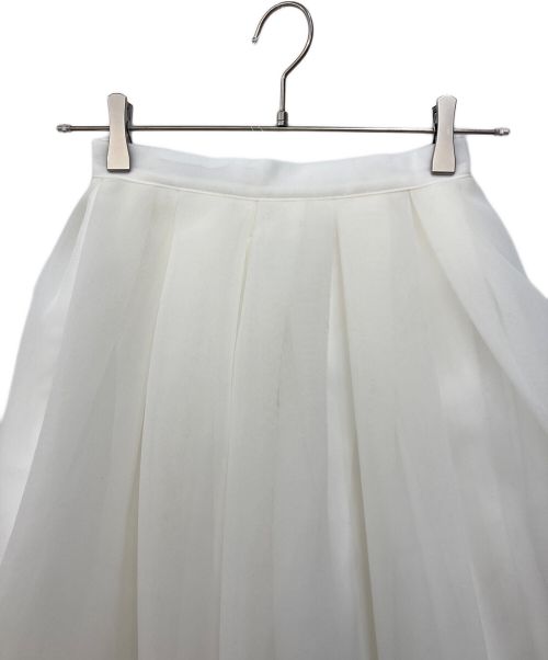 TSURU by MARIKO OIKAWA（ツルバイマリコオイカワ）Tsuru by Mariko Oikawa (ツルバイマリコオイカワ) スカート ホワイト サイズ:SIZE32の古着・服飾アイテム