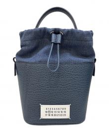 Maison Margiela（メゾンマルジェラ）の古着「5AC バケットバッグ」｜ネイビー