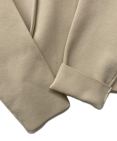 quaranciel（カランシエル）quaranciel (カランシエル) ノーカラー クラシカル ジャケット カーディガン ベージュ サイズ:Fの古着・服飾アイテム