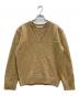 Plage（プラージュ）の古着「CAMEL WOOLVネックプルオーバー」｜ブラウン