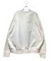 MONCLER (モンクレール) スパンコールロゴクルーネックスウェット ホワイト サイズ:XXL：38000円