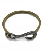 Giles & Brotherジャイルスアンドブラザー）の古着「バングルブレスレット」｜ゴールド