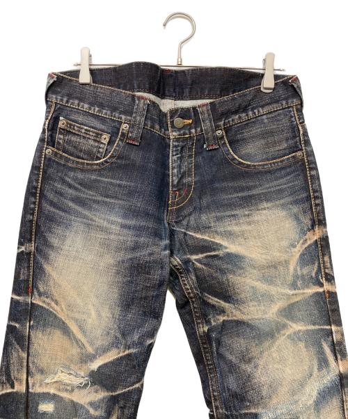 TORNADO MART（トルネードマート）TORNADO MART (トルネードマート) 07SS Y2K ARCHIVE FLARE DENIM PANTS ブルー サイズ:sizeLの古着・服飾アイテム