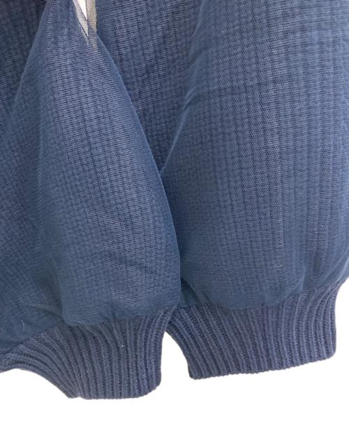 Diagram（ダイアグラム）Diagram (ダイアグラム) オーバーチュールニットトップ ネイビー サイズ:36 未使用品の古着・服飾アイテム