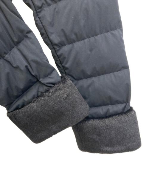 YOSOOU（ヨソオウ）YOSOOU (ヨソオウ) フェイクムートンダウンコート ネイビー サイズ:3 未使用品の古着・服飾アイテム