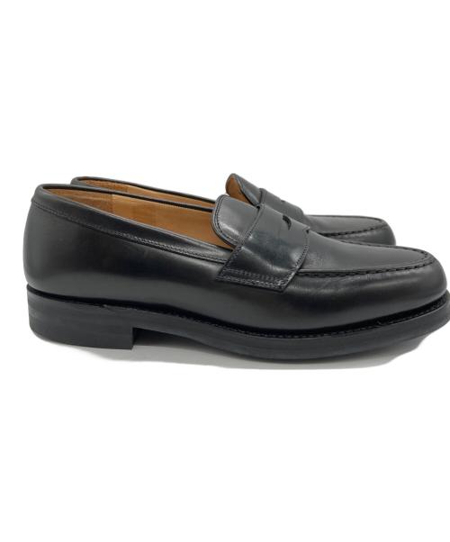 HARROGATE（ハロゲイト）HARROGATE (ハロゲイト) コインローファー ブラック サイズ:7.5の古着・服飾アイテム