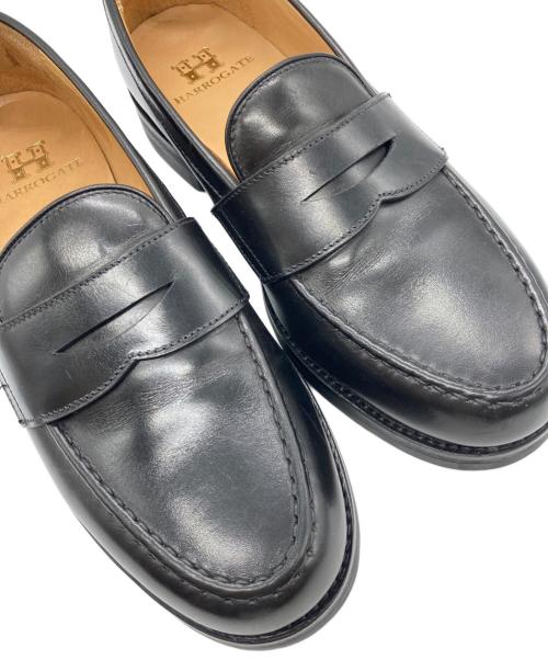 HARROGATE（ハロゲイト）HARROGATE (ハロゲイト) コインローファー ブラック サイズ:7.5の古着・服飾アイテム