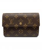 LOUIS VUITTONルイ ヴィトン）の古着「モノグラム ポルトトレゾール エテュイ パピエ」