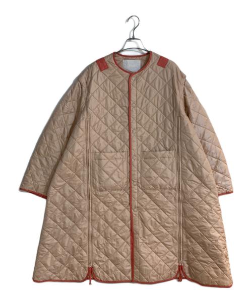 MYLAN（マイラン）MYLAN (マイラン) 2Wayキルティングコート ピンク サイズ:FREEの古着・服飾アイテム