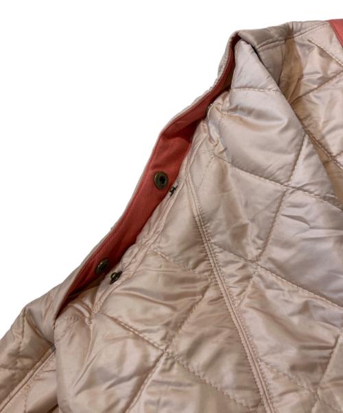 MYLAN（マイラン）MYLAN (マイラン) 2Wayキルティングコート ピンク サイズ:FREEの古着・服飾アイテム