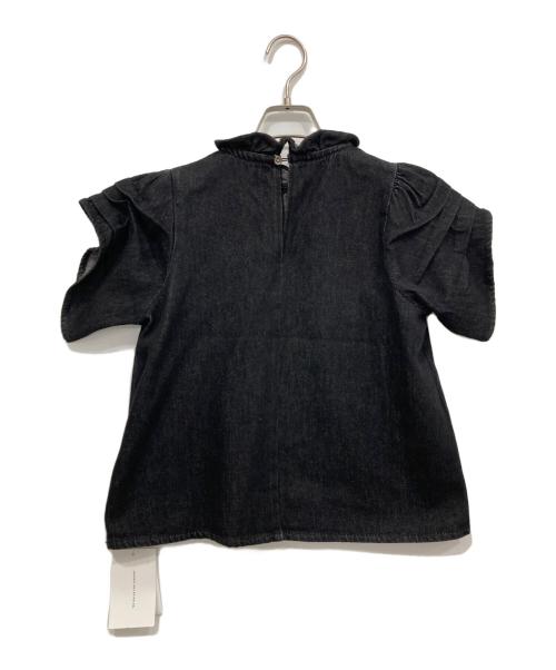 Ameri（アメリ）Ameri (アメリ) TUCK SHOULDER DENIM SET UP ブラック サイズ:24 未使用品の古着・服飾アイテム