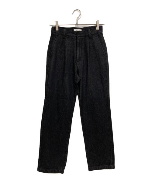 Ameri（アメリ）Ameri (アメリ) TUCK SHOULDER DENIM SET UP ブラック サイズ:24 未使用品の古着・服飾アイテム