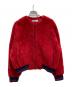 INES & MARECHAL（イネス・エ・マレシャル）の古着「ムートンジャケット」｜レッド
