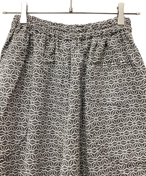 UZUIRO（ウズイロ）UZUIRO (ウズイロ) 麻柄バルーンパンツ ブラック サイズ:Freeの古着・服飾アイテム