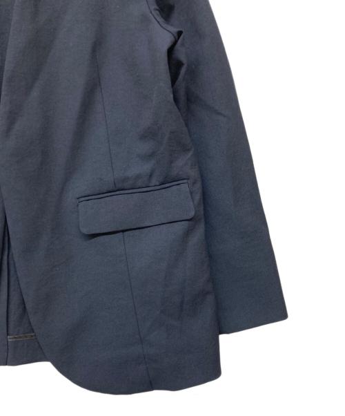 Spick and Span（スピック＆スパン）Spick and Span (スピックアンドスパン) リネンライクノーカラージャケット ネイビー サイズ:38の古着・服飾アイテム