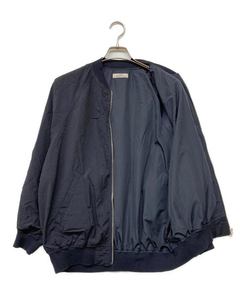 JOURNAL STANDARD relume（ジャーナルスタンダード レリューム）JOURNAL STANDARD relume (ジャーナルスタンダード レリューム) 24SS ウォッシャブルナイロンタッサーMA-1 ネイビー サイズ:Fの古着・服飾アイテム