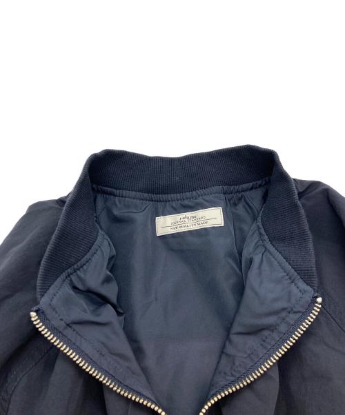 JOURNAL STANDARD relume（ジャーナルスタンダード レリューム）JOURNAL STANDARD relume (ジャーナルスタンダード レリューム) 24SS ウォッシャブルナイロンタッサーMA-1 ネイビー サイズ:Fの古着・服飾アイテム